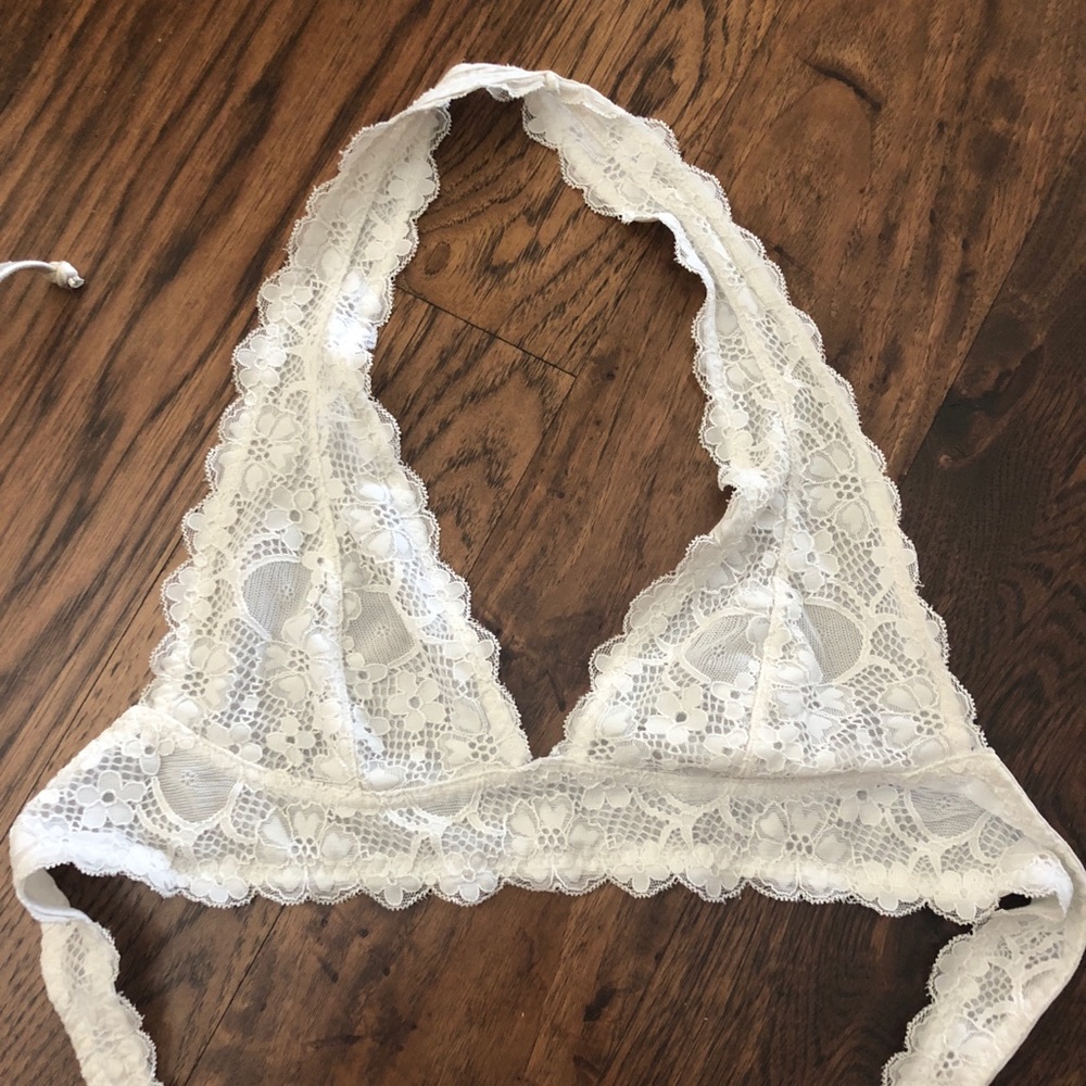 Free people halter bra-let